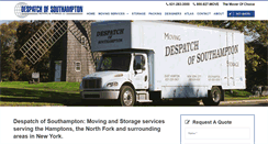 Desktop Screenshot of despatchmovers.com